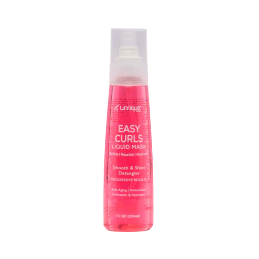 [1009] TRATAMIENTO SPRAY PARA CABELLOS RIZOS EASY CURL 210ML UNNIQUE BY LAG