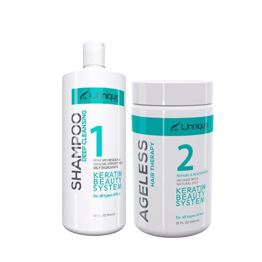 [1001] TRATAMIENTO DE AMINOACIDOS AGELLESS HAIR THERAPY 32 FL OZ (946ML) UNNIQUE BY LAG
